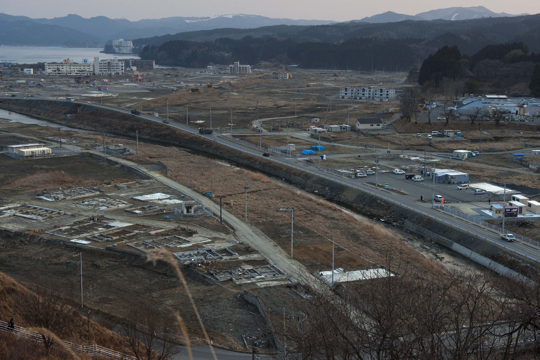 Japan Tsunami Anniversary Then and Now